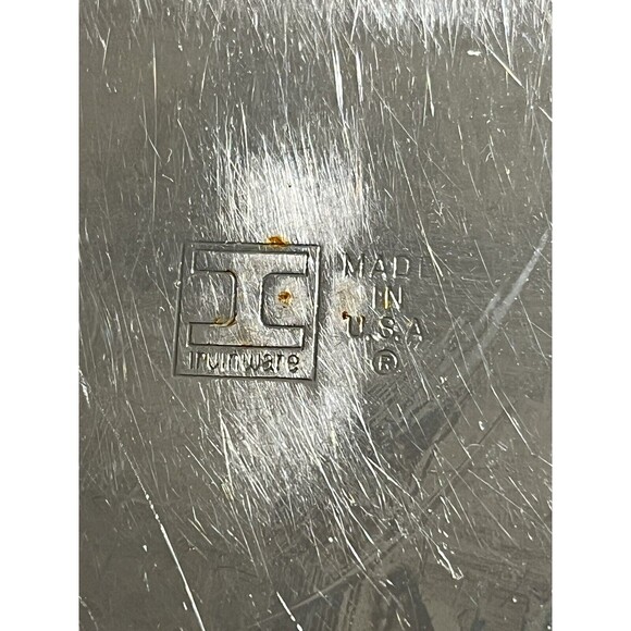 Irwinware Vintage Chrome Plated Butter Dish With Lid 1970’s Made in USA 🇺🇸 - Picture 10 of 15